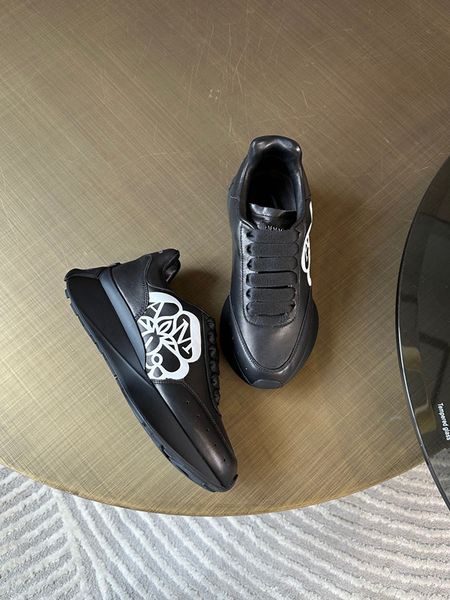 

luxury brand designer men women casual shoes track triple white black sneakers leather 0628