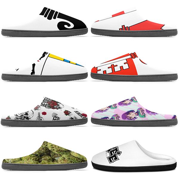 

diy Slippers Custom Slippers Customized Cotton Slippers Men Women Cotton Slippers precious antislip antiskid Warm Customized Patterns big Size 113448