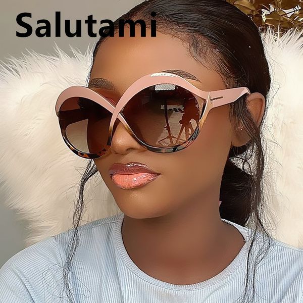 

sunglasses fashion design cat eye sunglasses for women vintage oversized hollow frame black gradient sun glasses female elegant shades 23041, White;black