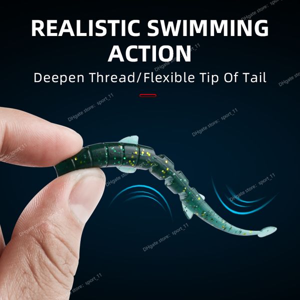

unagi slug soft lures 64mm 88mm fishing artificial lures silicone bass pike minnow swimbait jigging plastic baits worm fishingfishing lures