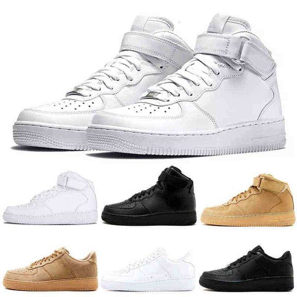 

brand men women running shoes sports skateboarding ones high low cut white black wheat mens outdoor trainers sneakers