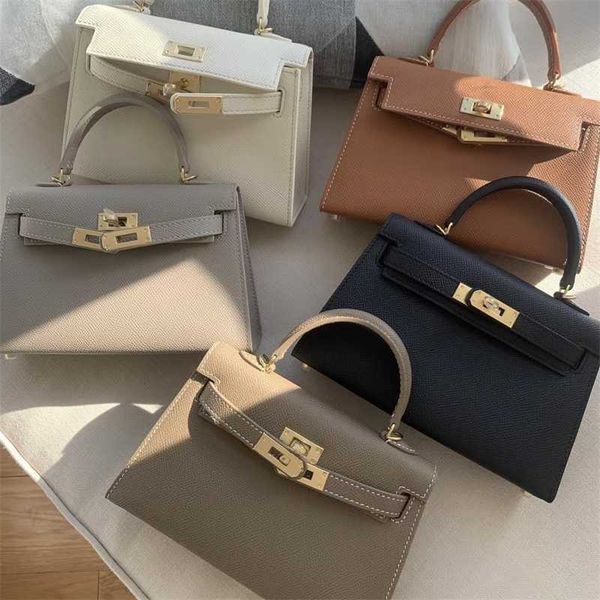 

tote handbag kellie kellybag generation small 23 high texture hand palm leather messenger genuine zc