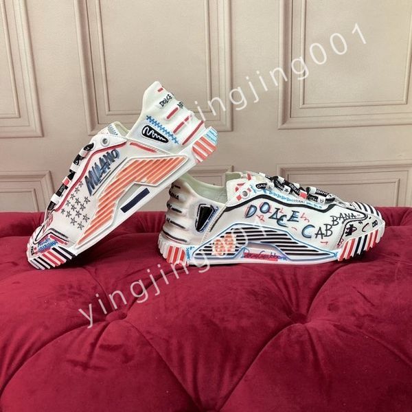 

2023 famous runner mens sneakers shoes low-calfskin trainers white black famous skateboard walkin