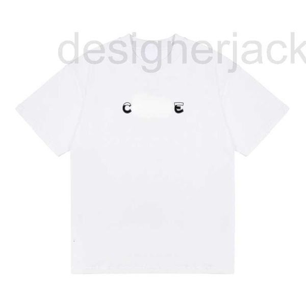 

men's t-shirts designer 23s t shirt new simple short-sleeved pullover water-soluble letter printing t-shirts pure cotton trendy brand m, White;black