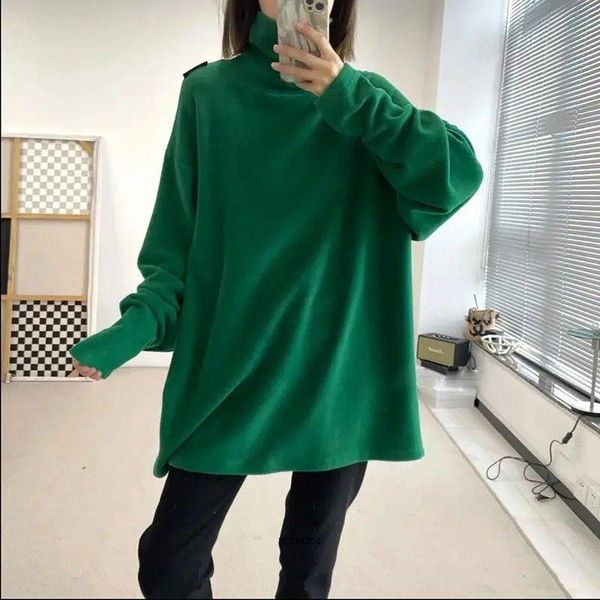 

t-shirt large size 4xl 150kg autumn turtleneck tshirt women's casual oversize long sleeve t shirt loose vintage streetwear female tee, White