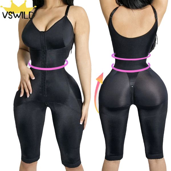 

women's shapers fajas colombianas high compression slimming underwear woman belly garments body shaper tummy and but lifter skims sheap, Black;white