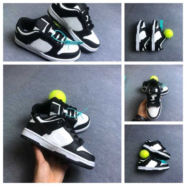 

2022 kids skateboarding shoes black chunky low trainers children boys girls athletic sneakers designer kid youth baby toddler infants for sp