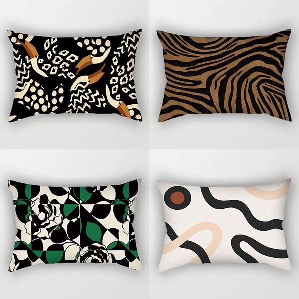 

45x45cm Abstract Pattern Creative Cushion Cover Home Decor Pillow Cover For Sofa Decoration Pillowcase