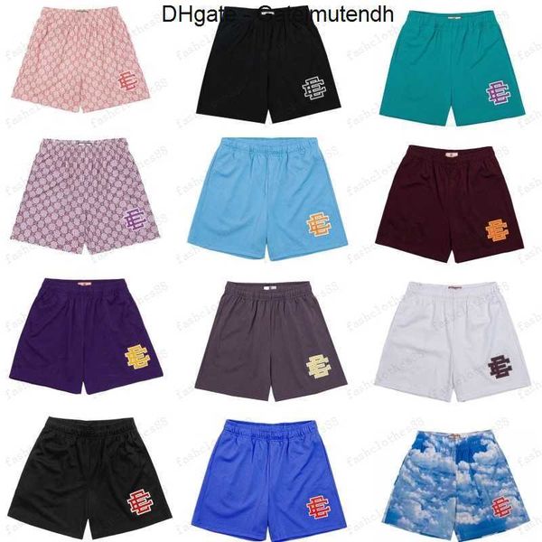 

eric emanuel ee basic basketball shorts designer brand new york city skyline fitness sweatpants fanshion summer workout breathable blz7, White;black