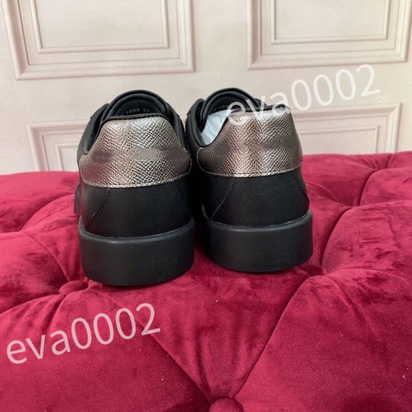 

2023 luxury casual sports men's shoes fashion lace-up sneaker platform increase couple sneakers, Black