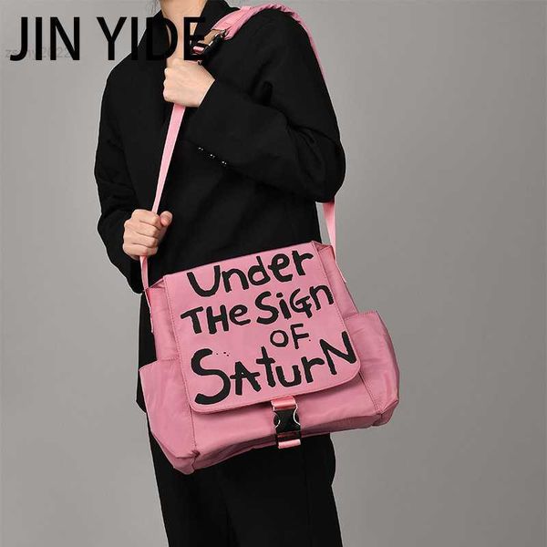 

shoulder bags fashion letter graffiti high capacity shoulder bags brand designer personality clamshell street messenger bag popularity totes