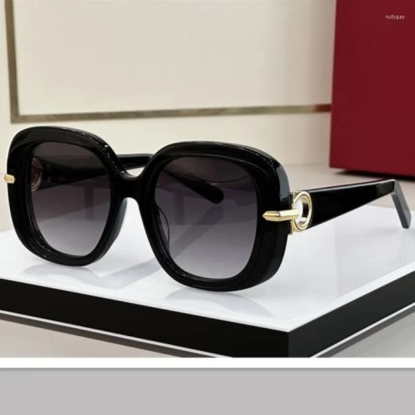 

Sunglasses Fashion Women Petals Classic Vintage Style SF1058 Brand Designer Round Frame Oculos Gafas De Sol Eyewear Box