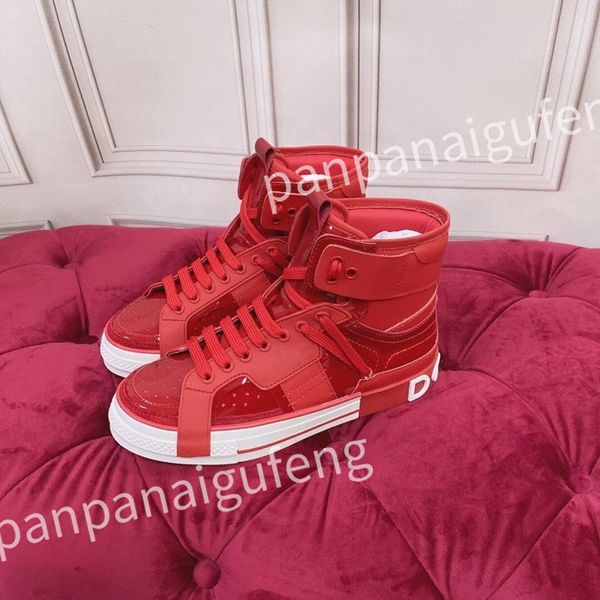 

new men's sneakers designer white shoes leather sneaker platform women casual shoes, Black
