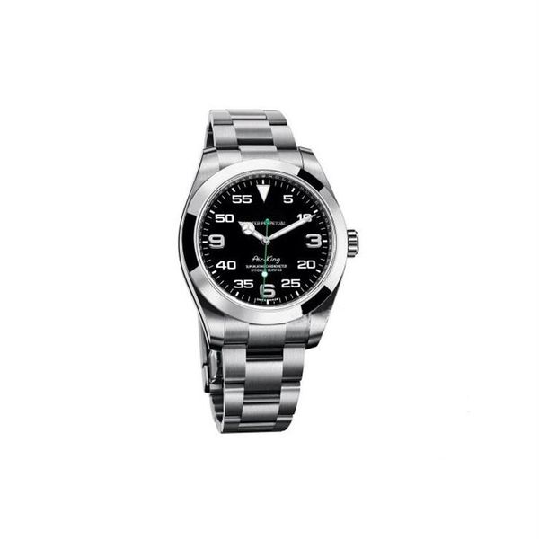 

luxury menes watch exp air king series 116900 and 216570 black 40mm dial automatic mechanical movement 316 steel bran designer269a, Slivery;brown
