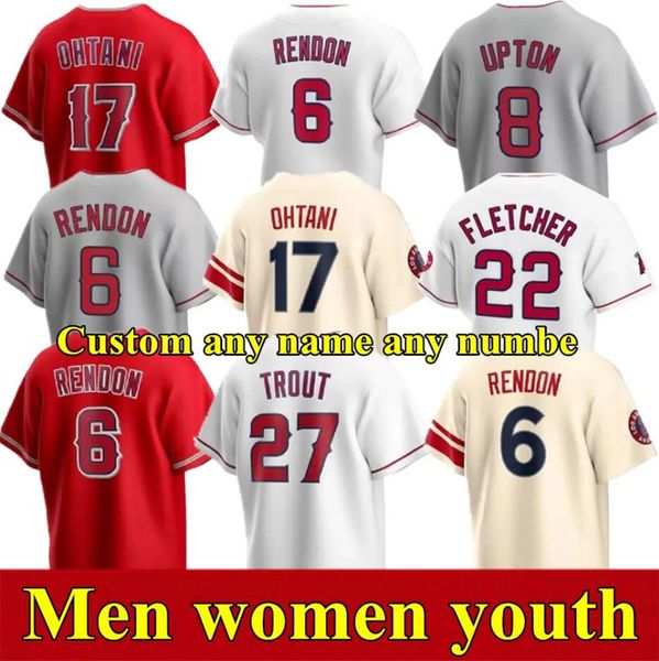 

los angeles shohei ohtani angels baseball jersey 27 mike trout 3 taylor ward luis rengifo anthony laazuuu rendon jerseys hunter renfroe gio, Black