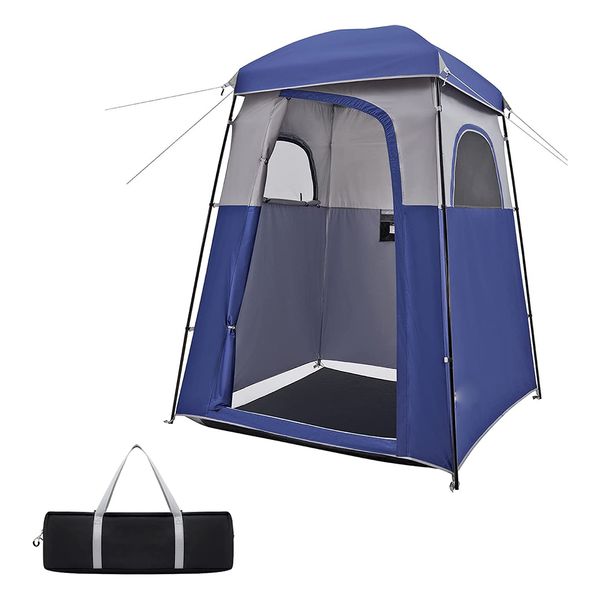 

oversize outdoor shower tents for camping dressing room portable shelter changing room shower privacy shelter single/double shower tent