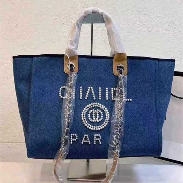 

60% off women's luxury classics handbags beach pearl canvas embroidered chain bag small large female pack backpack 14vd