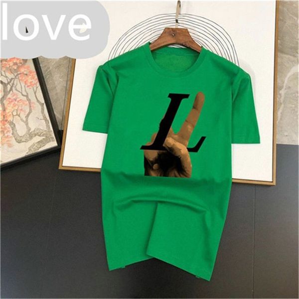 

luxury t-shirt designer men's t-shirt cotton short summer fashion casual with brand letter high-quality designer t-shirt size m-xxxl a, White;black