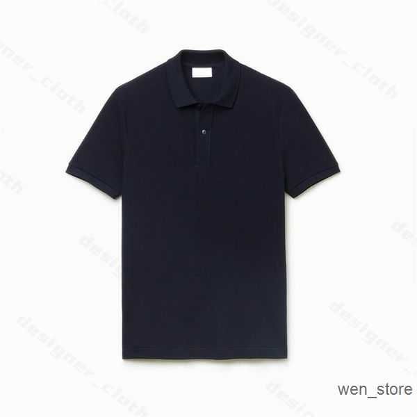 

lacosste mens designer polos t shirts mans french polo homme summer embroidery tshirts high street trend tees 5 j6ve, White;black