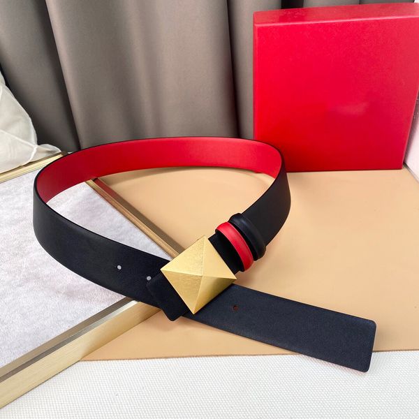 

womens designer belts fashion suit coat windbreaker dress waist seal 4.0cm double-sided belt replacement with box women wide belts, Black;brown