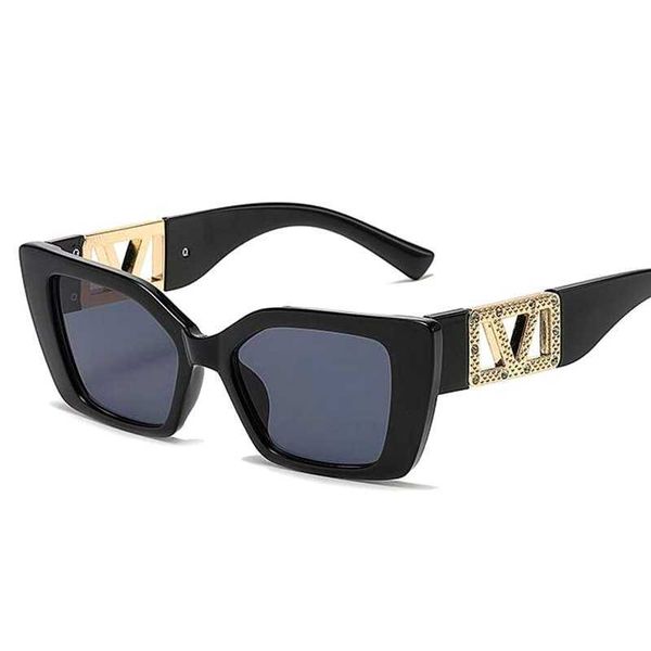 

luxury v brand women sunglasses cateye fashion ladies glasses designer glamour style shades uv400, White;black