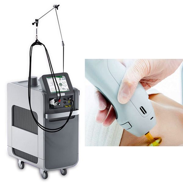 

high power professional nd yag 755nm 1064nm emerald hair removal fast permanent painless laser skin hair removal machine