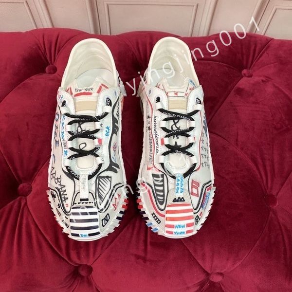 

2023 new famous runner mens sneakers shoes low-calfskin trainers white black famous skateboard walkin