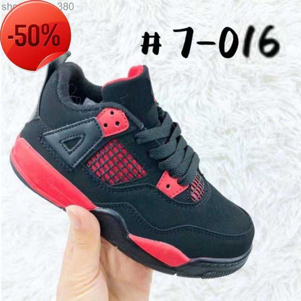 

jumpman 4 kids basketball shoes red chicago pink multicolor retro black cat toddler td 4s boys girls outdoor shoe baby sports athleticjm9m