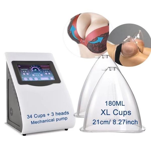 

xxl cups breast enhancement slimming machine butt lifting breast enlargement hip lifting machine vacuum suction cupping device