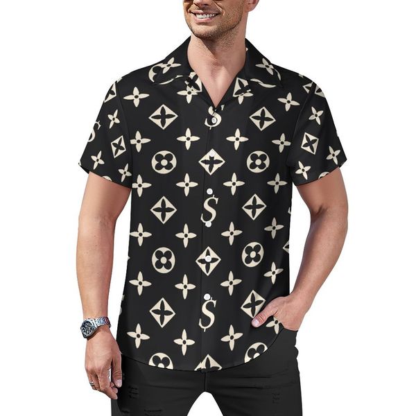 

men's t shirts men's t-shirts floral for men 3d print men's hawaiian flower shirt beach short sleeve fashion 4xl tee man s-4, White;black