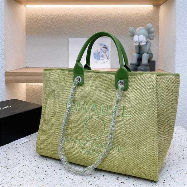 

80% off women's classics luxury handbags beach pearl canvas embroidered chain packs bag small large female pack backpack 27bh