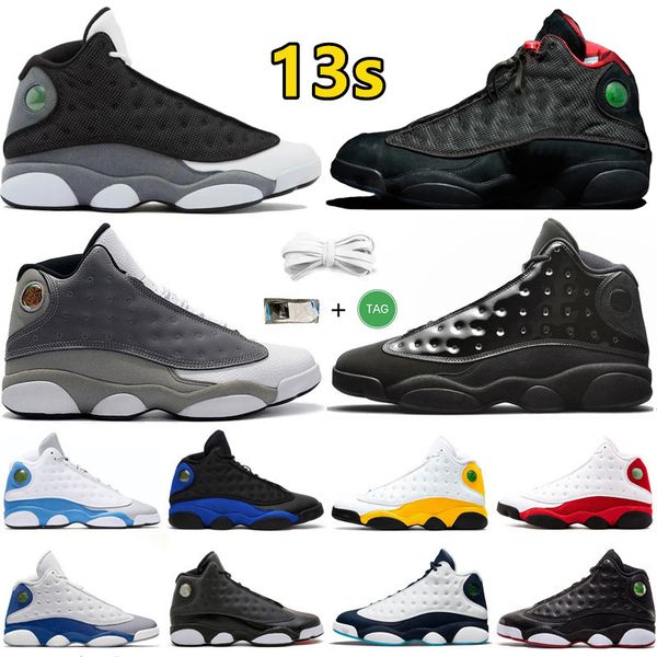 

jumpman 13 retro 13s mens basketball shoes playoffs b.i.g. biggie black flint cat obsidian court purple del sol chicago bred wolf grey wheat