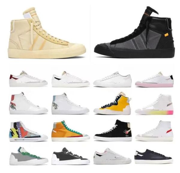 

blazer shoes mid 77 vintage blazers casual shoes multi color high pomegranate jumbo pink mens trainers designer shoe platform sneakers 36-46