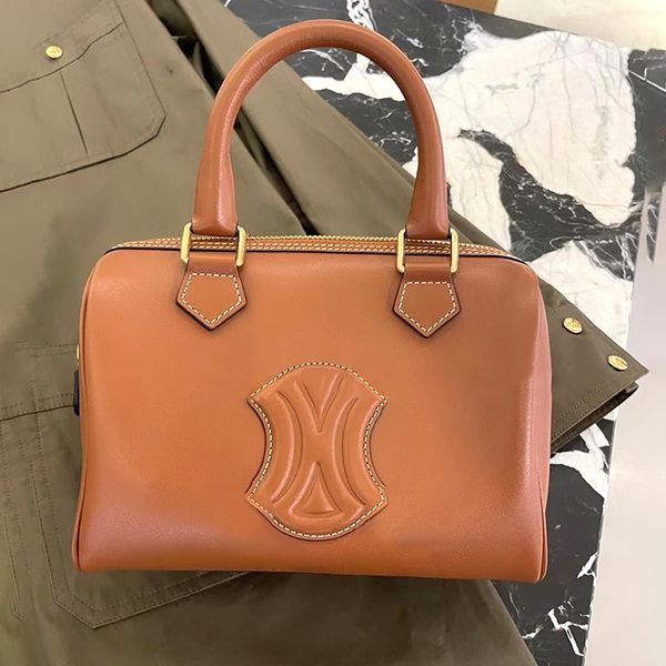 

triomphe canvas boston celiny the tote shoulder bags womens purse mens genuine leather camera travel hand bag luxury designer fashion duffle
