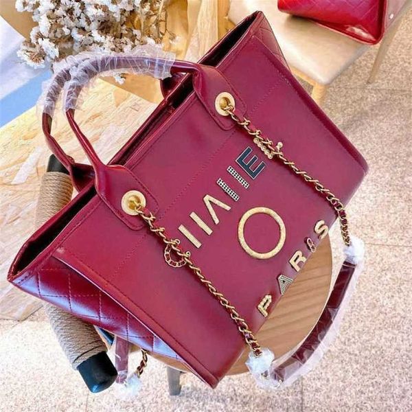 

60% off classics women's handbags luxury beach metal pearl letter badge tote bag small leather large female chain wallet backpack wt2t