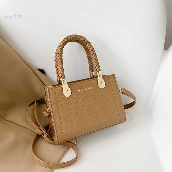 

shoulder bags women's bags trend handbags simple braided handle designer luxury crossbody bags female totes shoulder handbags for women
