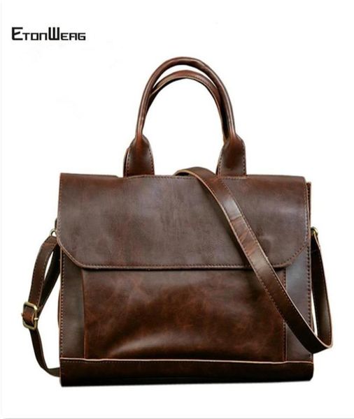 

briefcases business office briefcase men039s handbag brand leather tote male solid computer lapbag vintage man messenger le5534315