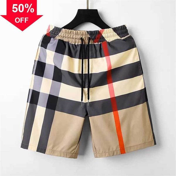 

shorts mens designer summer women men striped shorts are elegant swim short casual sports gym quick drying man beach pants black and white s, White;black