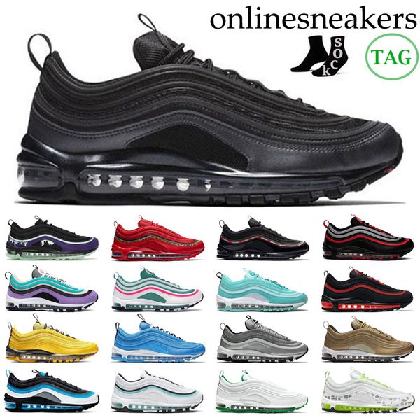 

og running shoes men women triple black white silver bullet south beach reflective bred sean wotherspoon mens trainers sports sneakers