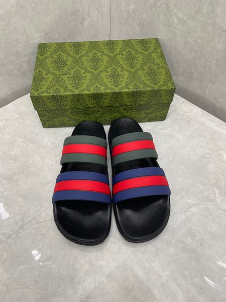 

designer women sandals womens slides crystal calf leather casual shoes quilted 0412, Black