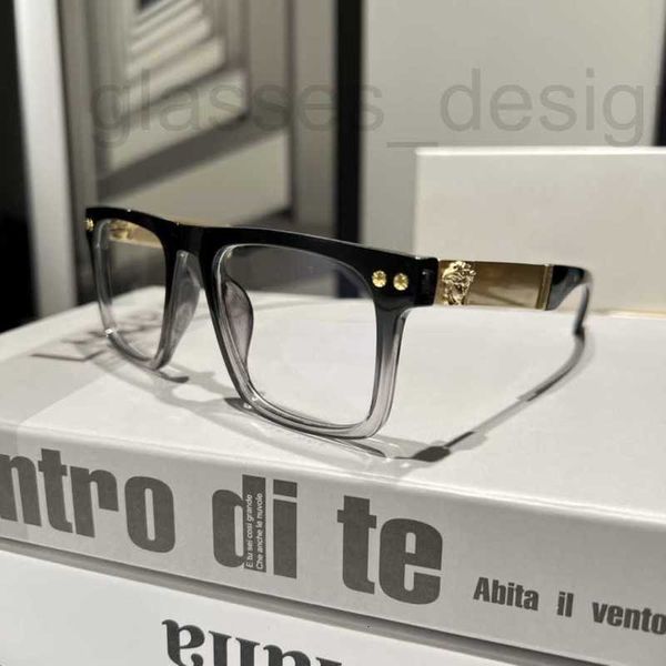 

sunglasses designer new fashion fanjia gradient large frame for men and women's ins net red square anti blue light glasses tide y5k4, White;black