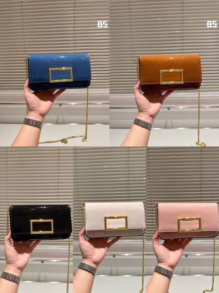 

small purses for women sling bags for women chain bag lacquer leather for ultimate beauty the single shoulder bag