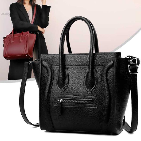 

shoulder bags women's bag 2023 trend high -quality leather smiling face bag luxury designer handbag bags for women