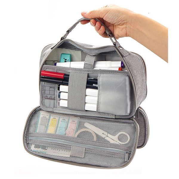 

cosmetic bags cases portable travel cosmetic bag women waterproof makeup bag men cosmetics case pouch toilet make up zipper bags 230418