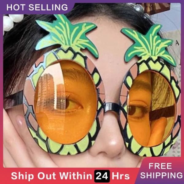 

Sunglasses Personality Sun Glasses Summer Eyeglasses Po Props Uv400 Shades Hawaii Fruit Shape Uv Protection Funny Gafas De Sol