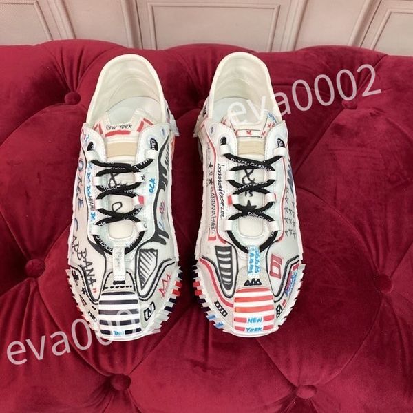 

2023 new luxury casual sports men's shoes fashion lace-up sneaker platform couple sneakers, Black