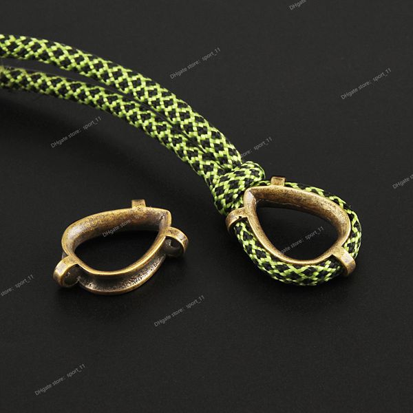 

paracord accessories ring brass beads keychain copper keychains rope diy camping hikingparacord sports entertainment