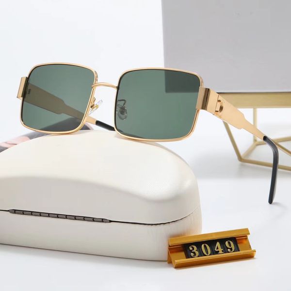 

business elite sunglasses zeelool eyewear men and women universal sunglasses square metal rimmed sunglasses metal polished temples polarized, White;black
