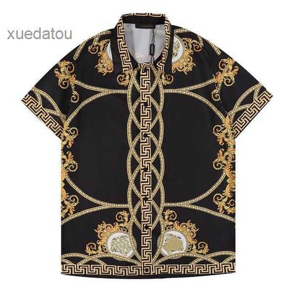 

luxury designer shirts men's fashion tiger bowling shirt hawaii floral casual shirts men slim fit short sleeve dress shirt 6 wfzb, White;black