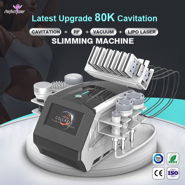 

cavitation vacuum rf device cavitation body shaping slimming equipment radio frequency facial machine home use use manual approved
